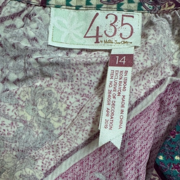 Matilda Jane button up  435 Romper Size 14 k20 - Picture 6 of 7